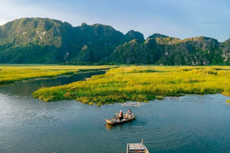 Bức tranh thiên nhiên bình yên, mộng mơ tại khu bảo tồn thiên nhiên Đầm Vân Long.